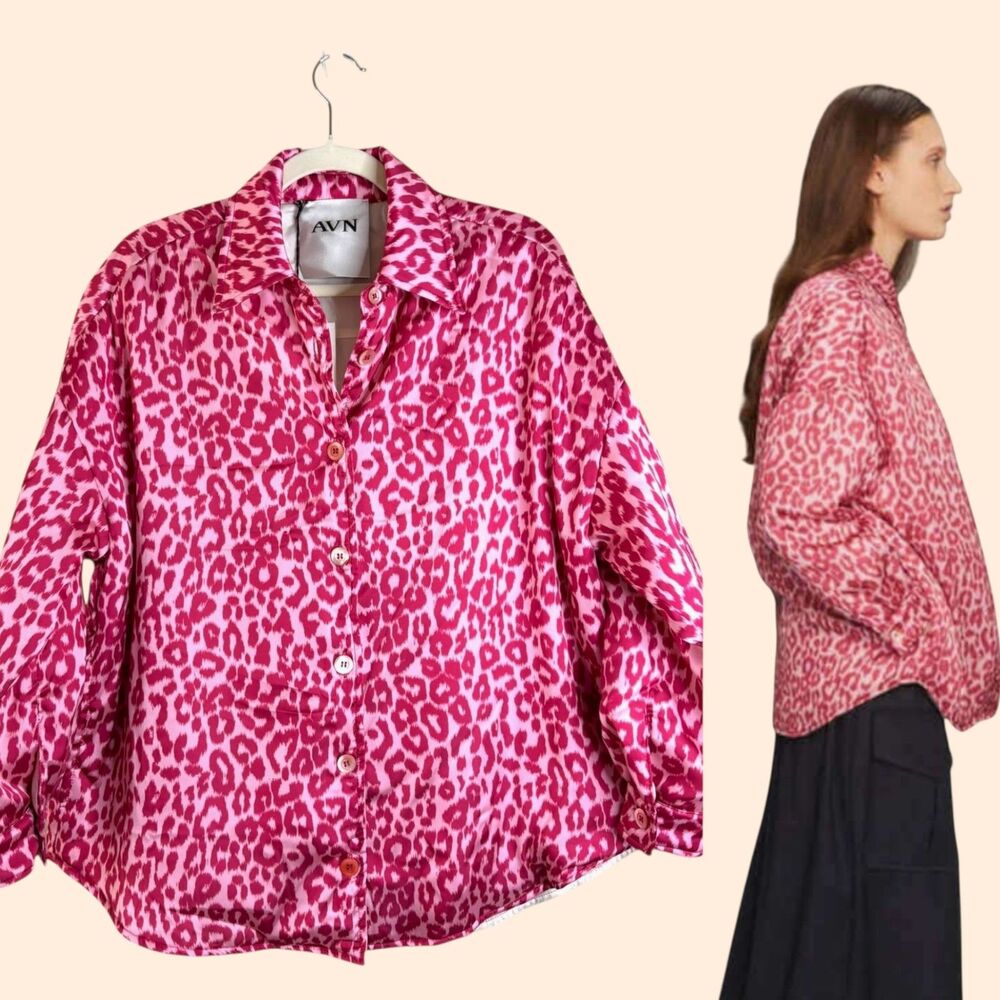 AVN Leopard Shacket Jacket